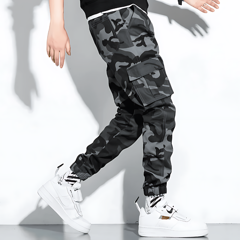 Paul | Camo Cargo Hose Herren in stilvoller Ausführung