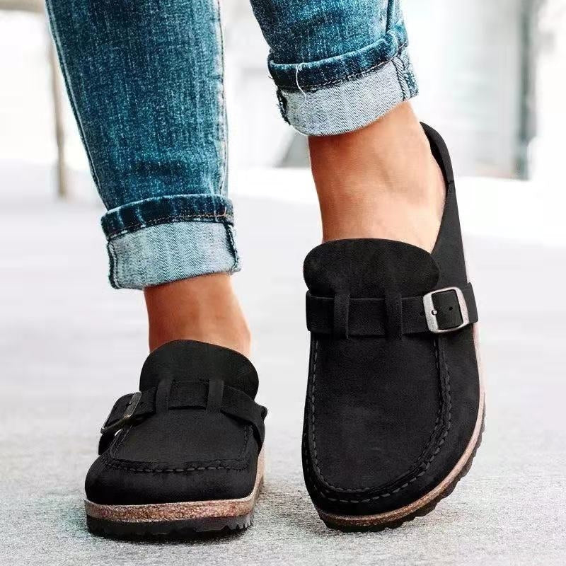 Kirsten | Damen Schnallen Slip-On Loafer