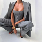 Agata | Dreiteiliges Set mit Doppeljacke
