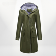 Damen Wasserdichter Trenchcoat | Mit Kapuze