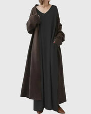 Viktoria | Damen Elegantes Maxikleid – Fließendes Maxi Kleid Elegant 2026