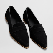 Damen-Loafer aus Wildleder zum Hineinschlüpfen