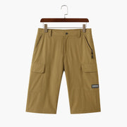 Herren Bermuda Cargo Shorts mit Taschen für Sommer Outdoor