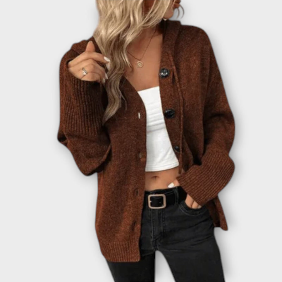 Gemütliche Strickjacke mit Knöpfen – Lässig & Schick
