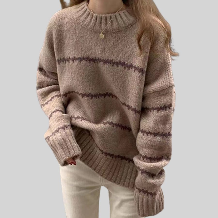 Lena | This Damen-Strickpullover modern und cozy