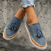 Tasselina™ – Stilvolle Damen Loafer mit dekorativen Quasten