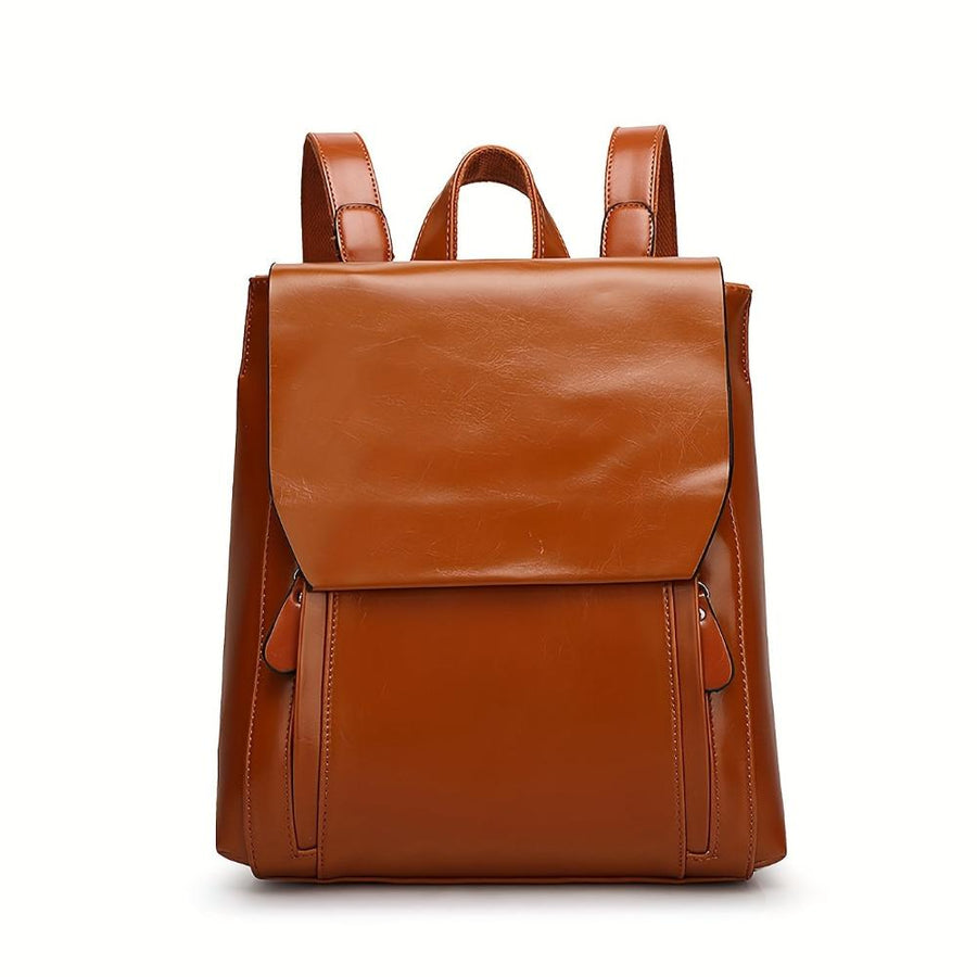Hannelore – Vintage Rucksack Handtasche mit Steppmuster