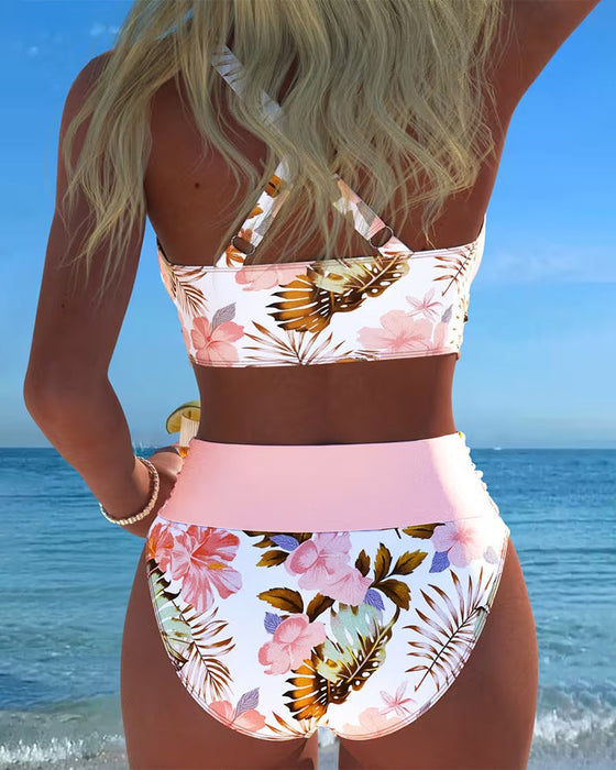 Killiane – Bikini Mit Floralem Kontrast