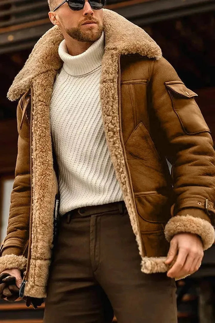 Stylische Winterjacke Für Herren | Reißverschluss