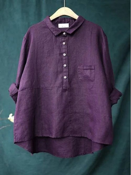 ELVIE | ELEGANTE LEINENBLUSE FÜR DEN SOMMER