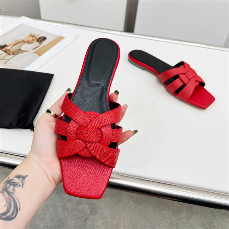 Heidi-Mode | Damenmode Einfache Kreuz Mittel-Hoch Schuhe