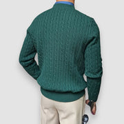 Lizo | Crew Neck Knit Sweater