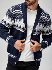 Elroy - Lässiger Pullover Mit Geometrischem Muster