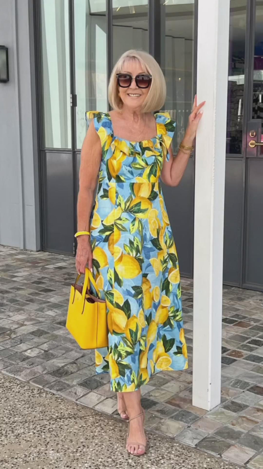Sonnen- und Limettenkleid 🍋