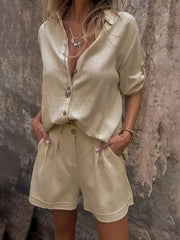 Arampatzi – Stilvolles Zweiteiliges Sommer Set