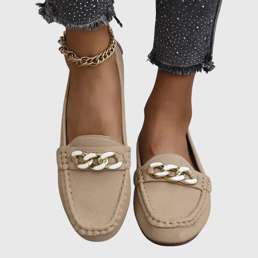 Orthopädische Slipper für Damen mit Kette