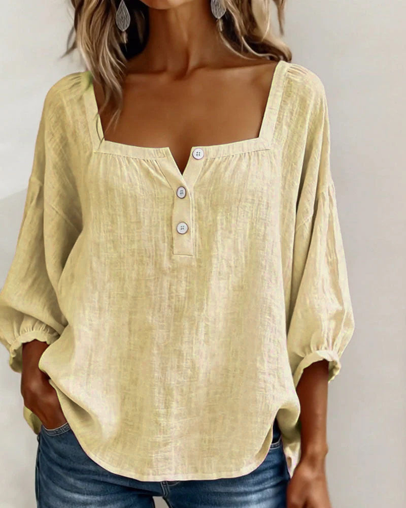 Karla | Stilvolle Damenbluse im Casual Look