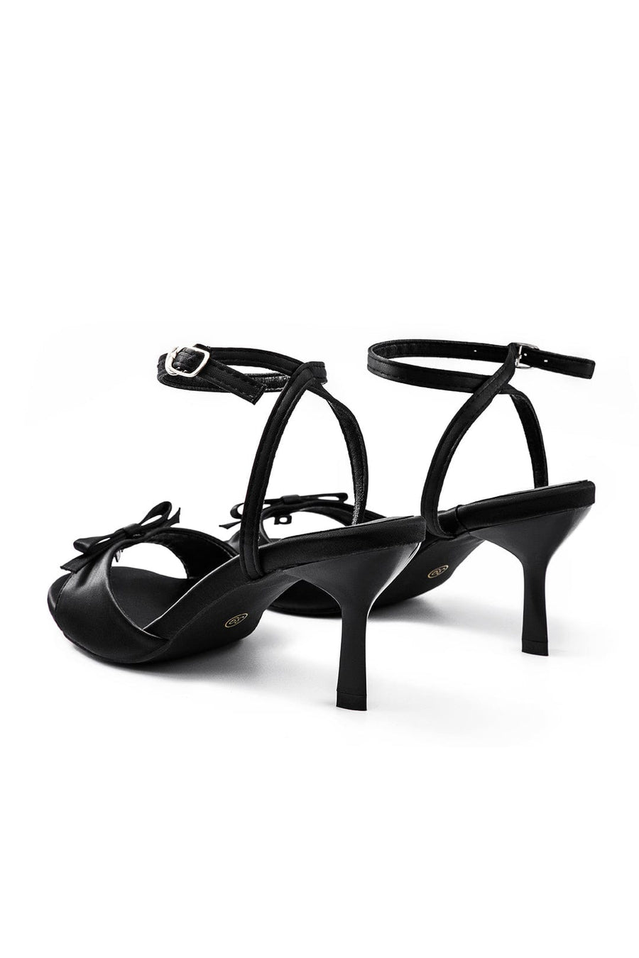 Luvé | Elegante Schwarze Sandaletten mit Absatz – Stilvoll & Feminin