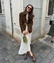 Britta | Eleganter Wildlederblazer für jeden Anlass