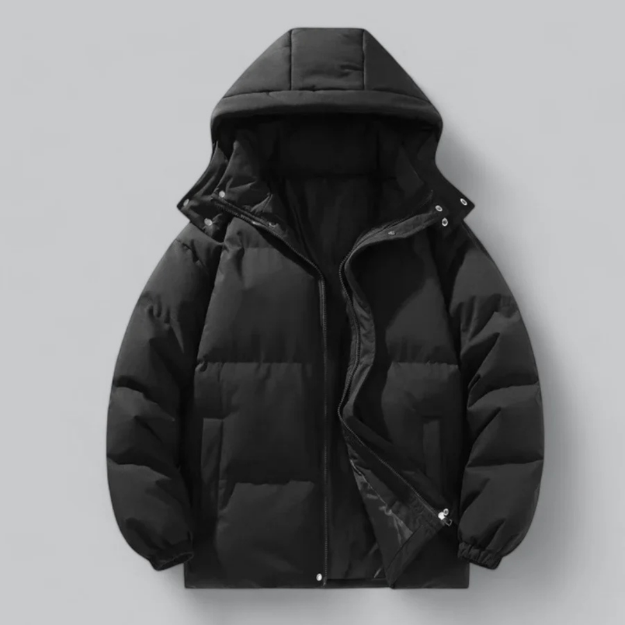 Herren Steppjacke Mit Kapuze | Winter