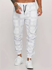 Hose Herren | Jogginghose Mit Karomuster