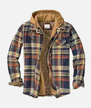 Ludwig® | Karierte Patchworkjacke