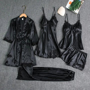 Audrey - 5 Teiliges Satin Set