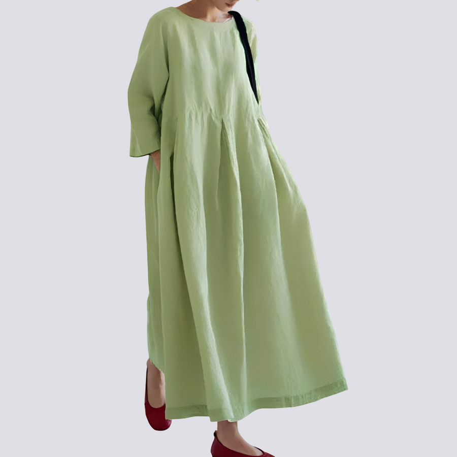 Veronica - Lockeres Kleid mit Taschen für Damen