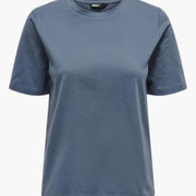 Damen T-Shirt mit Rundhals und kurzen Ärmeln aus Leichtstoff