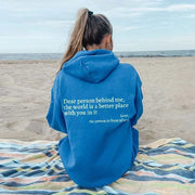 Liebevolle Botschaft Pullover für die kalte Jahreszeit