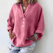 Sandra - Lässiges Langarmhemd für Damen
