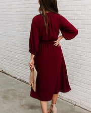 Elegantes Halbärmeliges Cocktailkleid für Frauen