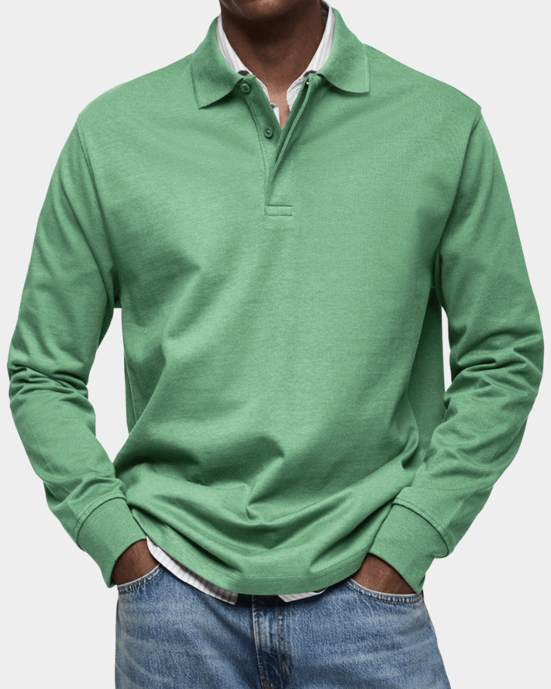 Frank | Herren Frühlings Polohemd Langarm – Polo Langarm Herren Frühling 2026