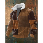 MILIANIA | FLEECE-PULLOVER MIT HOCHSCHLOSS