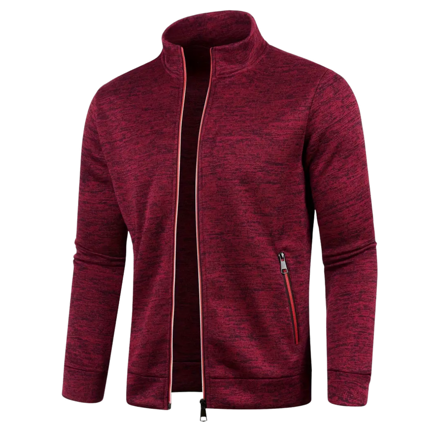 Henrik™ – Zeitloses Strickjacke mit Reißverschluss