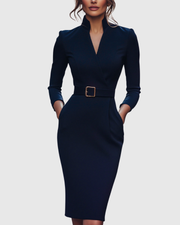 Meirav - Elegantes Midi Kleid