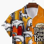 Biermotiv Hemd für Herren - Oktoberfest 2025