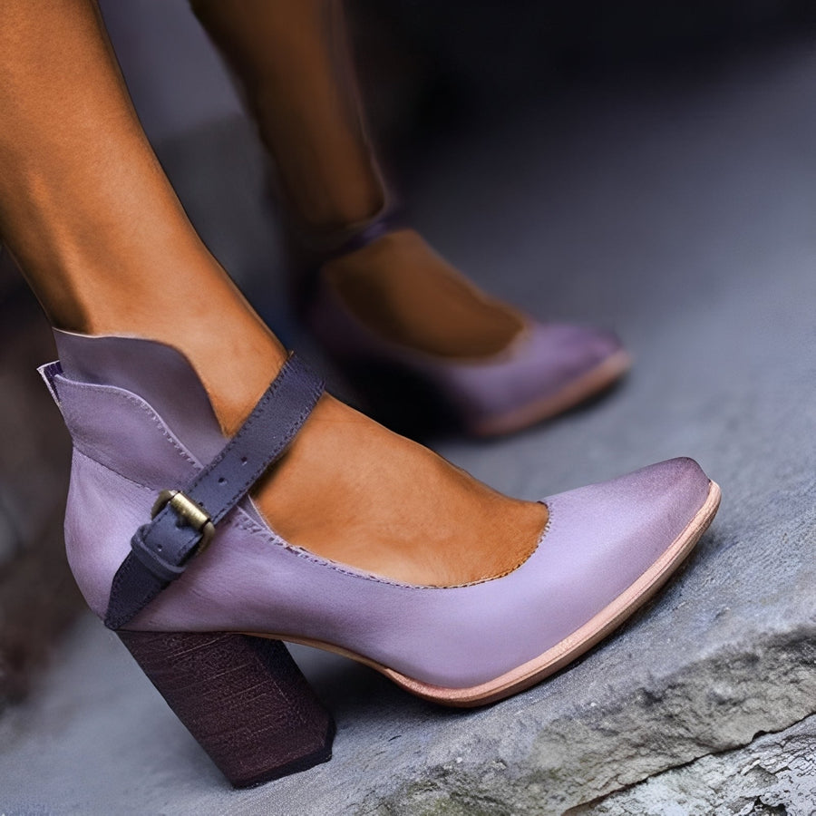 Irene - Stilvolle Sandalen mit klobigem Absatz für Damen