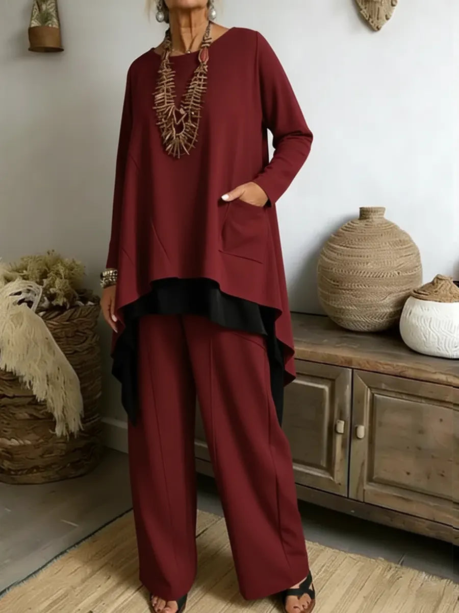 Naelia - Elegantes Zweiteiliges Set