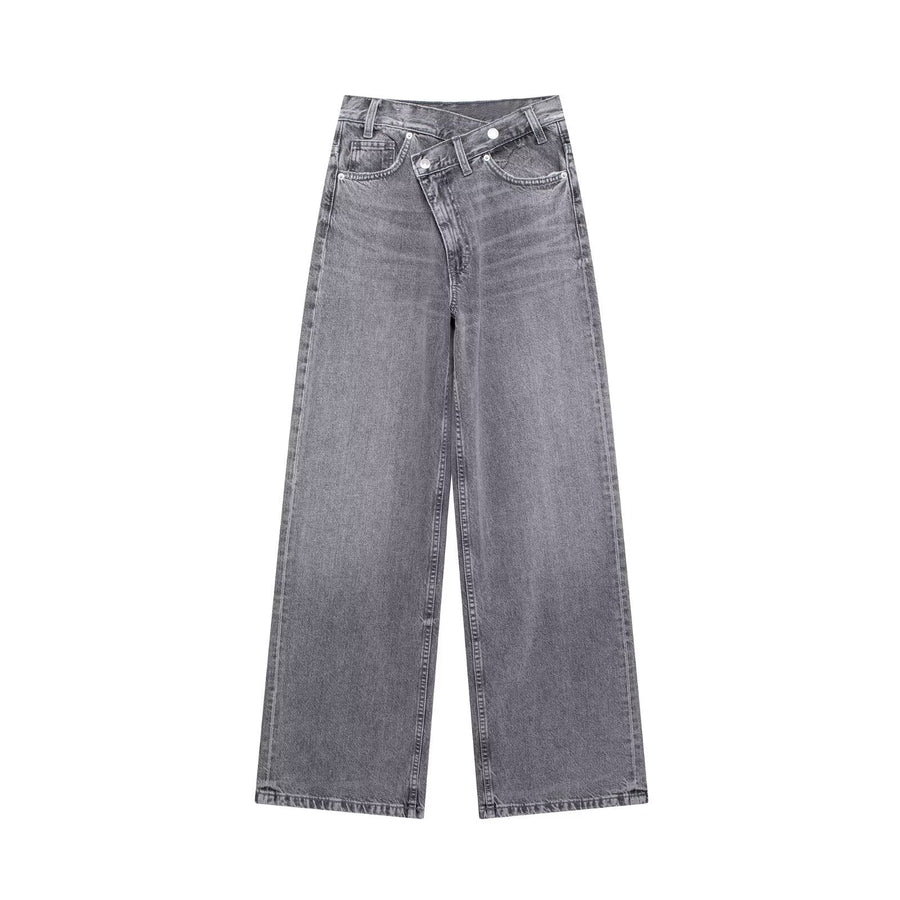 Yasmina | Criss Cross Relaxed Jeans