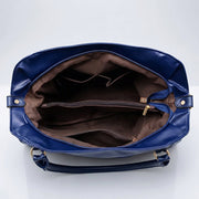 Damen Breite Leder Handtasche Mit Langem Riemen – Stilvolle Schultertasche