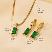 Serafina® | Schmuckset Iselotte Verdain Gold