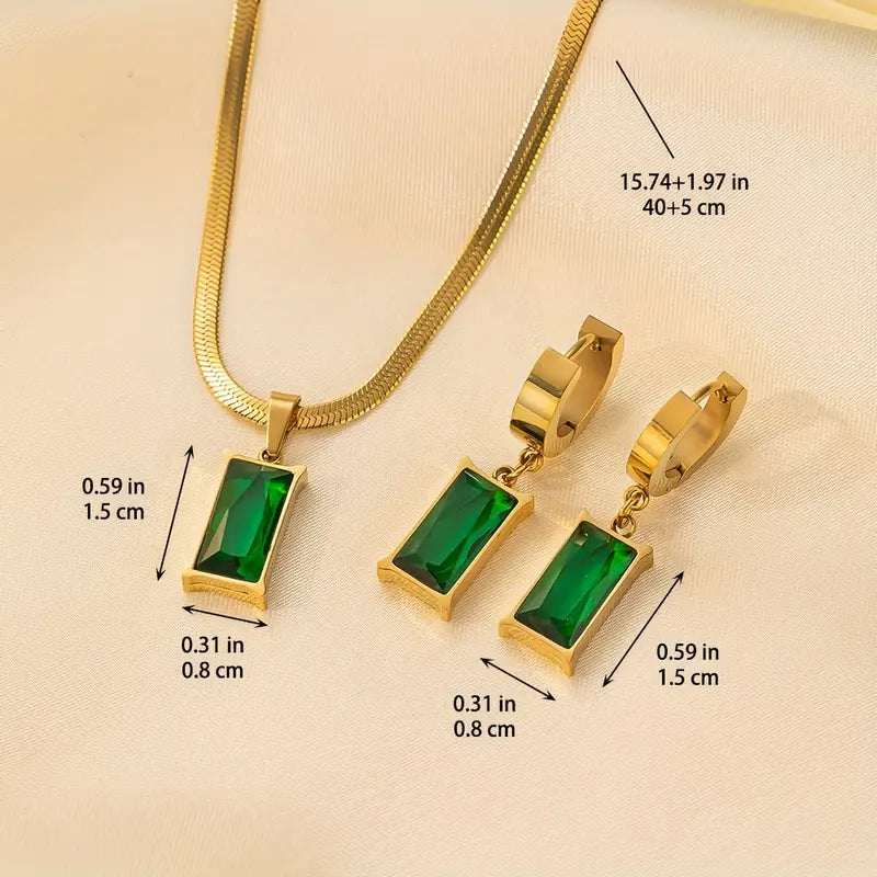 Serafina® | Schmuckset Iselotte Verdain Gold