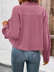 Nichola – Langärmelige Jacke Mit Knopfleiste