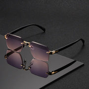 OptoSleek – Rahmenlose Quadratische Brille