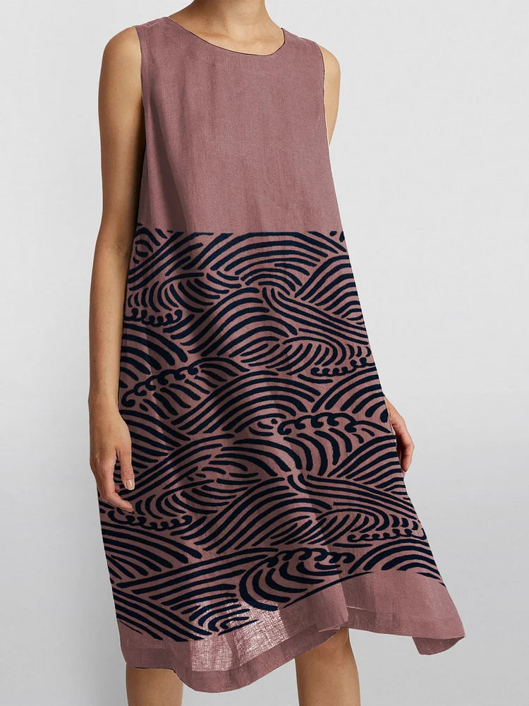 Isabel | Ärmelloses Midi-Kleid
