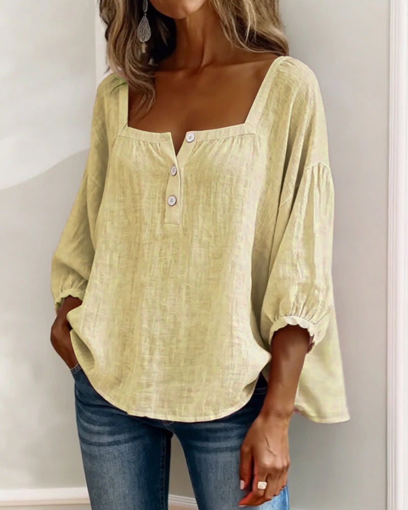Karla | Stilvolle Damenbluse im Casual Look
