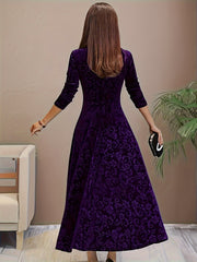Marlene | Samtkleid Damen elegant & stylisch für Urlaub