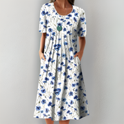 Abilene | Elegantes Blumenkleid