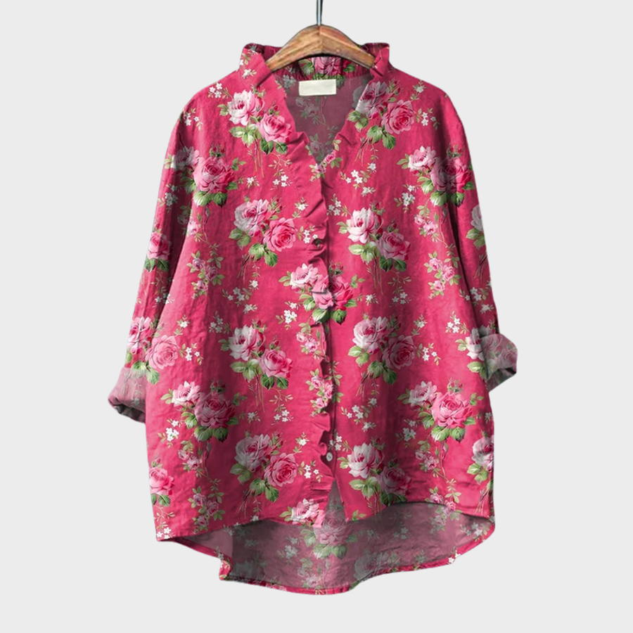 TARA | ELEGANTES SOMMERHEMD AUS LEINEN